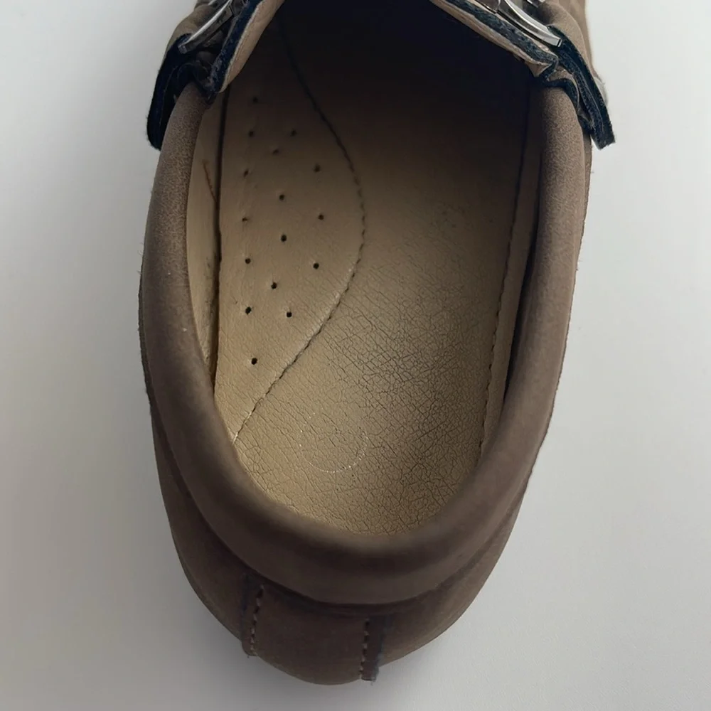 Chocolate Brown Soft Loafers kids size Euro size 22